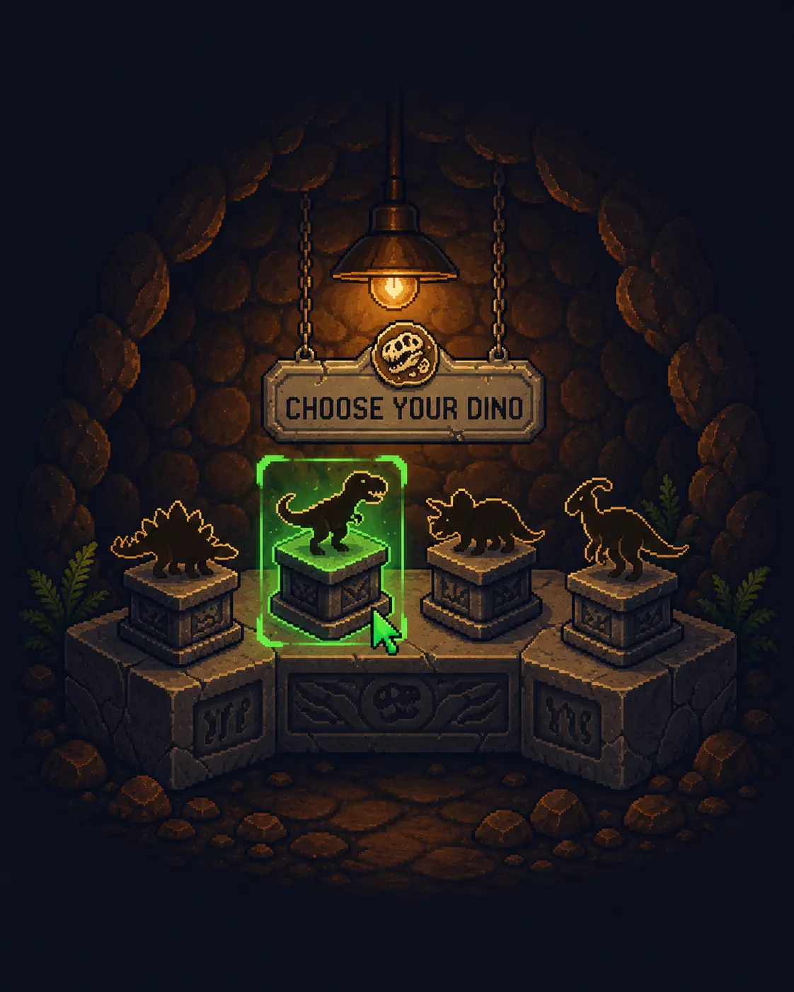 Choose your dino.